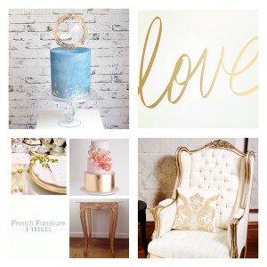 White and Gold Theme